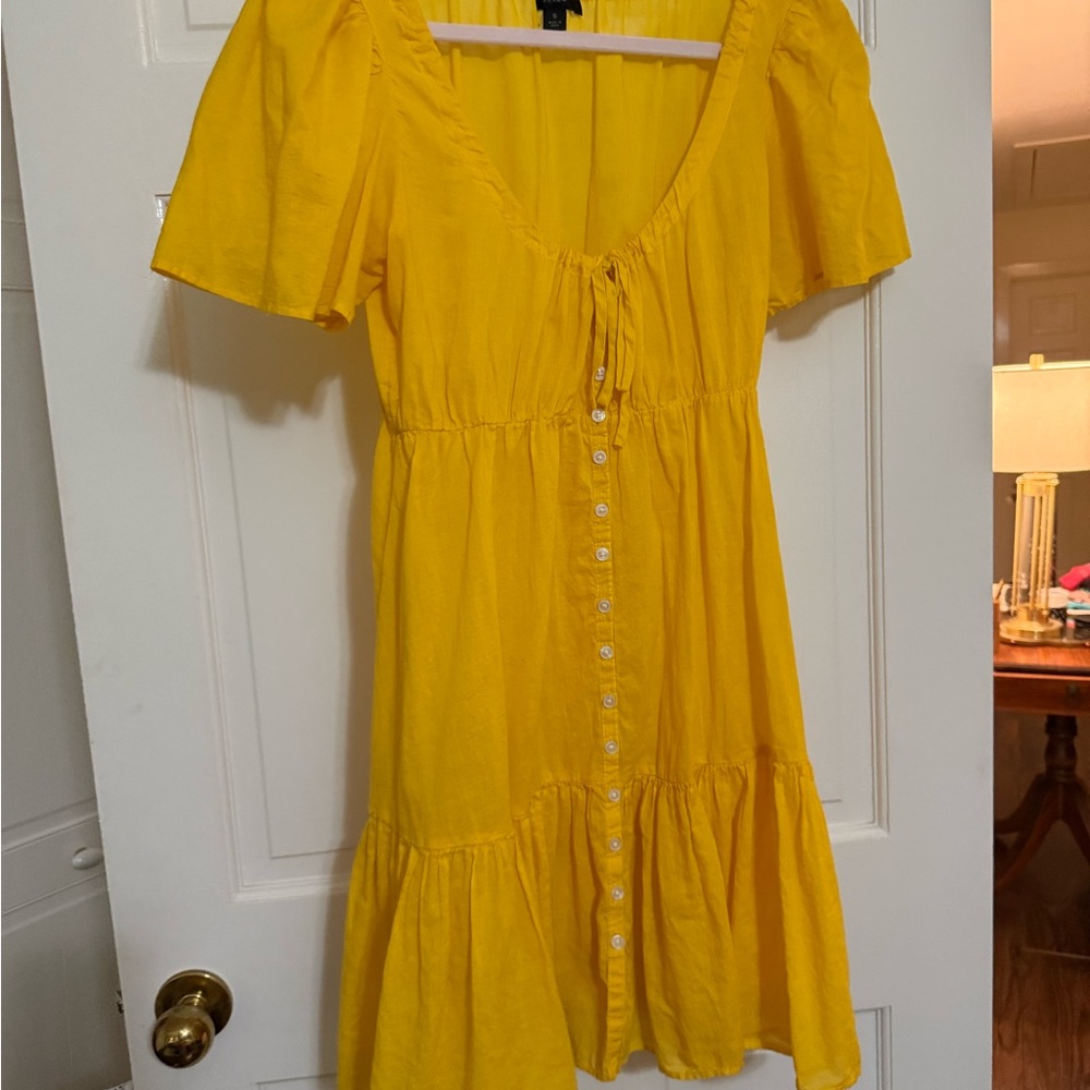 J. Crew Vibrant Yellow Top
